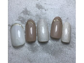 ネイルサロンクリアヴィラ(nail salon clear villa)/simple design ¥7990