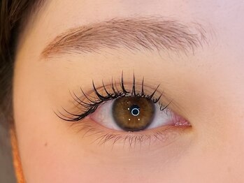 レイネイル レイアイ 光の森店(RAY NAIL ray eye)の写真/《9:00~Open★》イマドキのナチュラル可愛い目元に♪【まつげパーマ¥5,500◆フラット80本¥4,850】