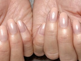 ナチュラルグラデーションネイル