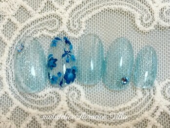 フロラシオン ヴィラ 日吉(Floracion Villa)/季節の上品手描き定額ネイル