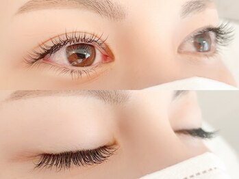 アイラッシュサロン シズキ(Shizuki.)の写真/本当に良いものを求める方に°+「なぜか素敵」と思わせる自まつ毛風が得意♪【パリジェンヌ/マツエク】