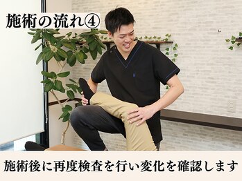 やさしい整体院 福山駅前店/施術の流れ【4】