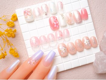 NICENAIL/ジェルネイル/パラジェル/フィルイン/マグネット/長さだし/春日部駅前店の写真/【全メニューオフ込み価格★パラジェル取扱店】オトクにオシャレを♪全メニュー付け替えオフ無料[春日部]