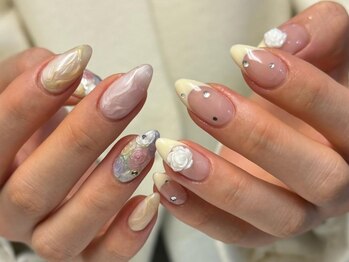 シェリーラメール 渋谷(cherielamer)/ガーリーネイル