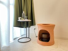 ラ プリュム(La Plum)の雰囲気（遠赤外線効果の高い黄土座器で極上の温活をお届けいたします♪）