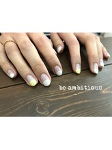 ネイルサロンアンドスクール ビーアンビシャス(be ambitious)/まるフレンチ