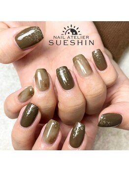 スーシン(SUESHIN)/marble×brown