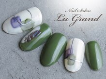 ルグラン(LU GRAND)/幾何学模様ネイル