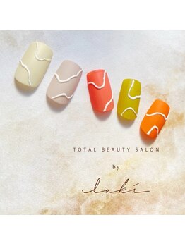 バイラキ(by laki)/8月キャンペーンネイル