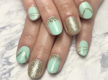 ヘアーアンドネイル ルシア(Hair&Nail Lucia)/定額デザインネイル¥5720