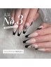 【スカルプ長さだし】人気No.3☆指が細く長く見えるのはこれ!! 王道フレンチ