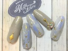 ホームネイルサロン 戸田 ミハ フルーラ(Home Nail Salon Mija Flura)/ラグジュアリー　￥7980　I50L
