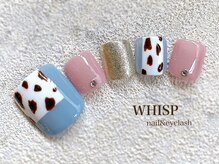 ウィスプ(WHISP)/ダルメシアンフットネイル