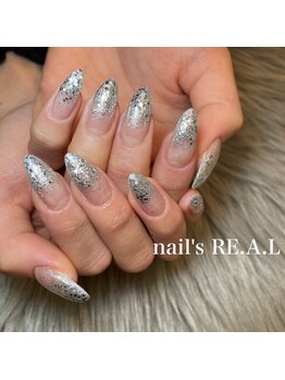 ネイルズリアル(nail's REAL)/ラメグラデーション