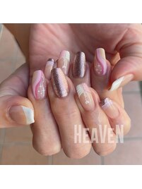 海外ガールネイル