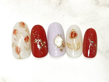 スーン(S∞N)/選べるデザイン定額ネイル￥7980