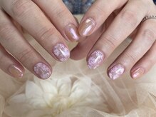 エクリュ(ecru)/水彩画ネイルアート