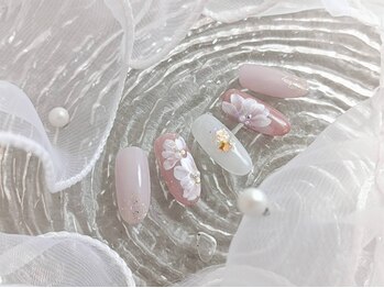 ベルミー(Belle me.)の写真/爪が薄い・弱い、形に悩みがある方必見◎爪の健康を第一に考えた施術で、美しい指先を演出♪