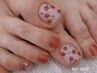 【新規限定】《foot》ワンカラー＆ジェルアート4本