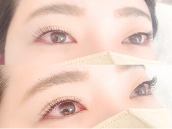 アイラッシュサロン シズキ(Shizuki.)の写真/[束感まつげパーマ］パリジェンヌ＆マツエクで理想の目元に！大人女性の魅力を引き出す♪朝の時短にも◎ 