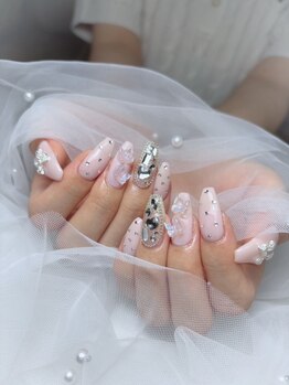 モナート ネイル(Monart)の写真/大人可愛いデザインが豊富♪上品で取り入れやすい、女子力UPなカラーを指先に☆《持ち込みOK》