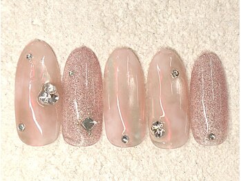 リノ ネイル(Rino nail)/11月新作 ニュアンスマグ 711r3