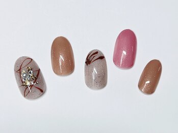 ネイルサロンアンドスクール アイビー(IVY)/バレンタイン♪