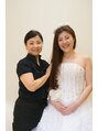 モカフォーブライダル(MOKA FOR BRIDAL) 実際にドレスを着て、お背中や二の腕チェックも可能です。