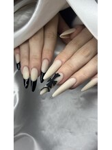 クロスネイル 渋谷店(CROSS nail)/マット×フレンチネイル