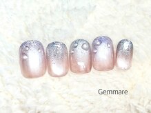 ジェンマーレ たまプラーザ店(Gemmare)/ピンク×パープル雫マグ