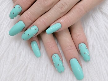 トイネイル(toinail)/めちゃかわブルーネイル◎
