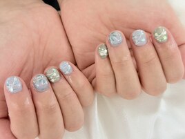 【森】夏祭りネイル