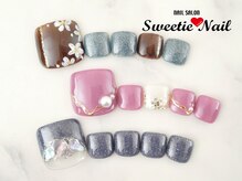 スウィーティーネイル 川越クレアモール店(Sweetie Nail)の雰囲気（フット☆季節限定デザイン6600円＆7700円）