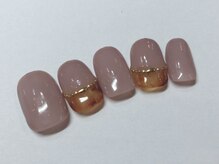 クリスタルネイル ボンベルタ橘店(CRYSTAL NAIL)/べっ甲ネイル