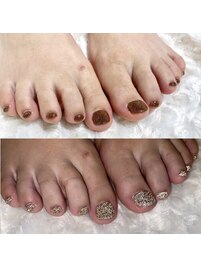 フット☆フラッシュネイル