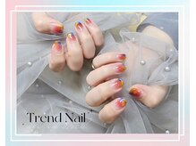 トレンドネイルスタジオ(Trend Nail Studio)/ショートネイルでも圧倒的存在感