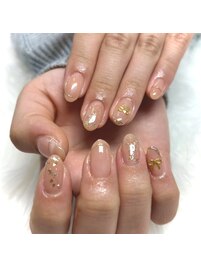 ニュアンスネイル/ベージュ