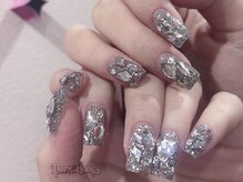 ダークハニー 原宿店(Dark Honey)/キラキラビジューネイル