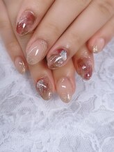 ディアリーネイル(Dearly Nail)/マーブルネイル
