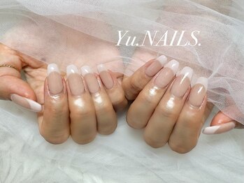 ユーネイルズ 恵比寿(Yu.NAILS.)/美爪◎ベイビーピンクフレンチ