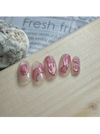 ニュアンスネイル/ピンクネイル