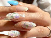 サロンドフォーエイチ(salon de 4H)/人気です！！シェルネイル♪