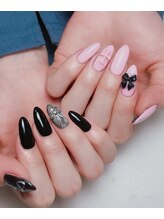 サムズアップネイル(thumbs up nail)/2本アート