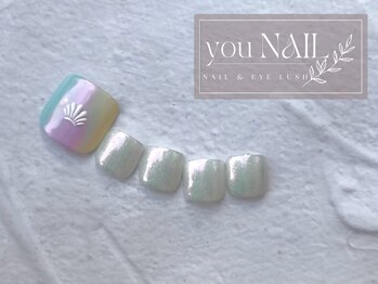 ユーネイル(you NAIL)/選べる　フットネイル　9100