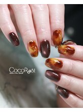 ココローズ(COCOROSE)/べっこうネイル