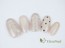 エリクサーネイル 五反田(Elixir Nail)/定額a シンプル／クーポン使用