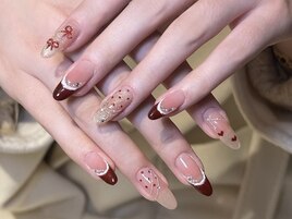 クリスマスネイル