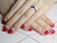 リ イノ ネイル ダツモウ(Re:ino)の雰囲気（エンパイアブルー/フィルイン/長さ出し◎/持ち込みデザイン◎）