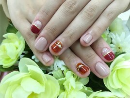 べっ甲ネイル★定額ネイル