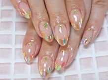 ネイルサロン ラグジェ(Nailsalon LUXE)/定額ジェル★ゴージャス